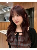 韓国風ロングレイヤー