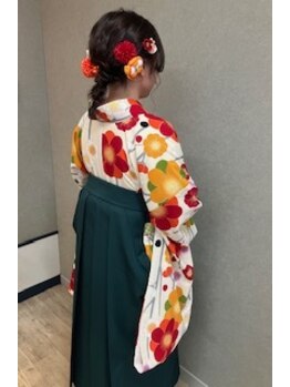 ヘアクラフト(Hair☆Craft)の写真/成人式や卒業式の晴れ舞台へ！プロの技で輝くセット着付けで素敵な思い出をサポートします♪
