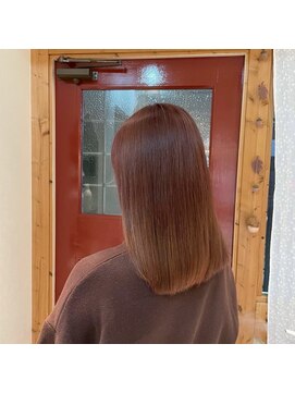 キングスベリー(Hair Relaxation King's Berry) 暗めカラーまとまりストレート9.30