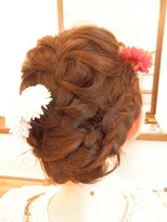 レアリス ヘアーデザイン(REALIS hair design)&nbsp;大人可愛い編み込みスタイル