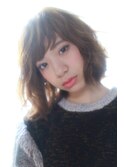 《MANON》シャインベージュボブ