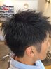 【メンズ限定メニュー】カット+クイックヘッドスパ ￥6050⇒￥4840