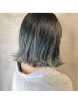 ミント(mint) *グラデーションベースのパールグレー☆*