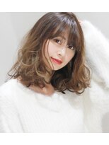 ヘアーリゾート ルアーナ(hair resort LUANA)&nbsp;秋冬気分を満喫・・・重ためゆるふわミディ