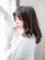 ルティア 池袋(Lutia) ナチュラル巻きが似合うブラウンアッシュ