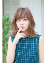 ヘアーズ ロッソ テラス(hair's ROSSO TERRACE)&nbsp;【鶴見】大人かわいい 無造作 カールふわミディ☆[30代40代50代]