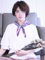 アトリエパーランプ(Atelier par LAMPE)&nbsp;アンニュイ顔が似合うエアリーなアッシュブラウンラフショートr