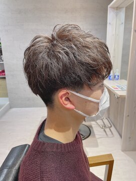 シャルムヘアー(charme hair) 高校卒業初パーマカラー