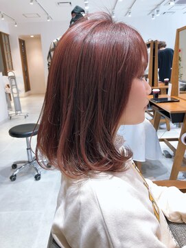 ネイロ 錦糸町(NeiRo) 前髪カタログくびれミディイヤリングカラーラベンダーカラー