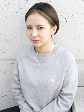 バース(BIRTH) 天神【BIRTH】フェイスフレーミング×前髪なしショート　2