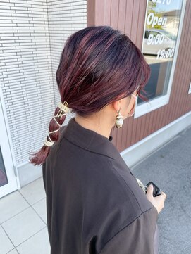 オル(Olu) 【MASAYA】結婚式お呼ばれヘアセット×紐アレンジ