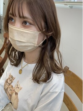 ヘアー アイス 御器所本店(HAIR ICI) ワンカールで仕上がる!今っぽ韓国風もみあげカット!