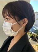 【店長中森が提案】ピアスが映える☆耳掛けショート★