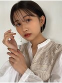 透け感コンパクトショート