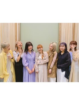 抜群のセンスと高技術を持つ女性Stylistが多数在籍☆髪の悩みからデザインの相談までおまかせください♪