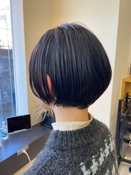 キサ ファータ 恵比寿(kisa fata) [オージュアサロン/恵比寿]黒髪マッシュボブ