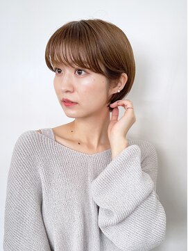 アイティー バイ アルバム 中野店(IT by ALBUM) マッシュショート_大人ガーリーチョコレートプリカール_49136