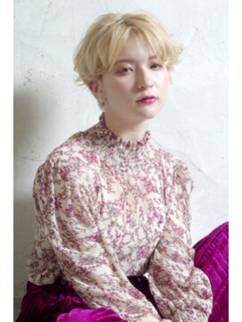 クシュ 所沢西口プロぺ通り(kusyu... ) 前髪マチルダボブピンクベージュインナーグレージュウルフ所沢