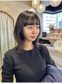 雰囲気変えたい女性必見!顔まわりにポイントレイヤー!横浜!