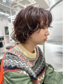 ベンジー 中目黒店(benji) ショートボブ/パーマ/暖色カラー/ボブ/マッシュ