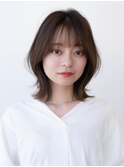 20代30代大人可愛いレイヤーボブ/前髪/丸顔/切りっぱなしボブ