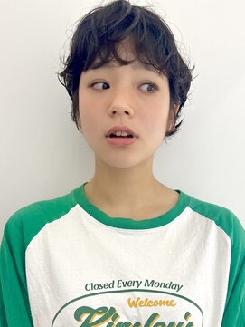 ジョニアンドロージ(Joni & Rougy) アンニュイパーマショートヘア