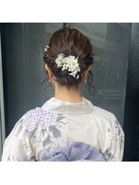 ミル(1001 mille)&nbsp;浴衣ヘアセット/浴衣ヘアアレンジ/浴衣着付け/花火着付け