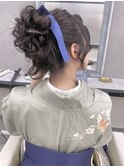 卒業式ヘアセット