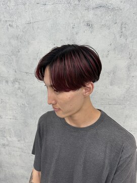 リミットバイアフィナー 大宮店(limit by Afinar) センターパート/チェリーレッド