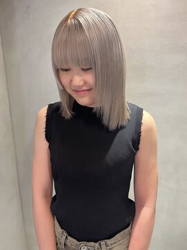 ペレ 梅田(PELE) 前髪/アンブレラカラー/こなれミディ/イメチェン/ウェーブパーマ