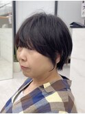 前髪カタログ/イメチェンスタイル／ウェーブパーマ/こなれミディ