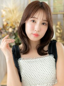 カバーヘア ブリス 大宮西口(COVER HAIR bliss) 大人ガーリー透けバングモテ髪ひし形レイヤーa大宮20代30代40代