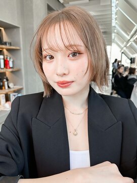 ロンド エスポワール 錦糸町(Lond espoir) 武井/小顔黒髪ワンレンボブルフ/ネビージュ