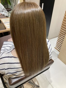 アニュー 北浦和店(ANEW) 【髪質改善】サラサラ×透明感 髪質改善カラー