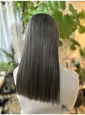 グレー×ロング