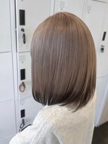 グランデュール 静岡駅前店(GRANDEUR)&nbsp;ミルクティーベージュダブルカラーインナーカラーケアブリーチ