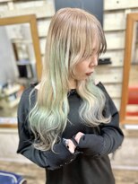 ラウラアンドロー(LAURA&RO) ケアブリーチデザイン/ミントカラー/グレーカラー/尼崎/大阪