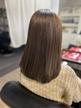 アオゾラヘアーカミノウラ(AOZORA HAIR kaminoura) うるツヤグレージュ