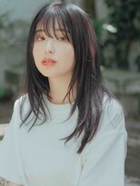 ルシードスタイルアンディアーモ(LUCIDO STYLE andiamo) 顔周りレイヤーカットセミロング20代30代40代軽め美髪