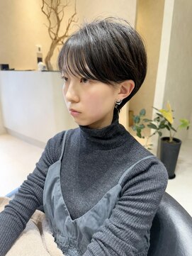 セラ(cella) マッシュショート/耳掛け/前髪【岡村大介】