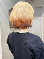 ゼスト クレス(ZEST Cres)&nbsp;【立川CRES三木】ミニボブとデザインエンドカラー