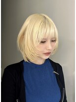 サイ(sai)&nbsp;前髪/アンブレラカラー/こなれミディ/イメチェン/ウェーブパーマ