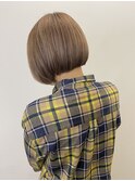 白髪ぼかしハイライト/ボブ/バイカルテトリートメント/烏丸