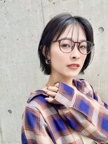 ハルキミナトジャパン 神戸(HARUKI MINATO japan)&nbsp;ボブ 20代30代40代ヘア 切りっぱなし 三ノ宮