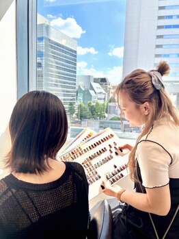 トッカ 中目黒店(tocca)の写真/高評価多数◎最初から最後まで1人のスタイリストが担当！安心してお過ごしいただけます！