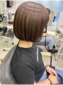 アルティストカラーを使ったアゴラインボブ！美由紀#八王子
