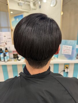 ソラ(SORA) メンズも◎柔らか質感♪丸みを残した艶ストレート