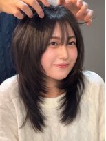 ジアン テラス(GIEN TERRASSE)&nbsp;レイヤーカット韓国レイヤーミディアムレイヤー/岸本