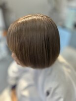 アイディアー スタジオコウベ(i-Dear studio Kobe)&nbsp;ミニボブ×ミルクティーベージュ