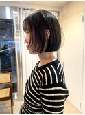 ボブ/ミニボブ/切りっぱなしボブ